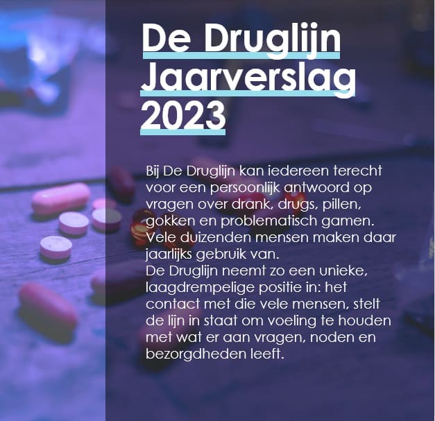 Jaarverslag De Druglijn